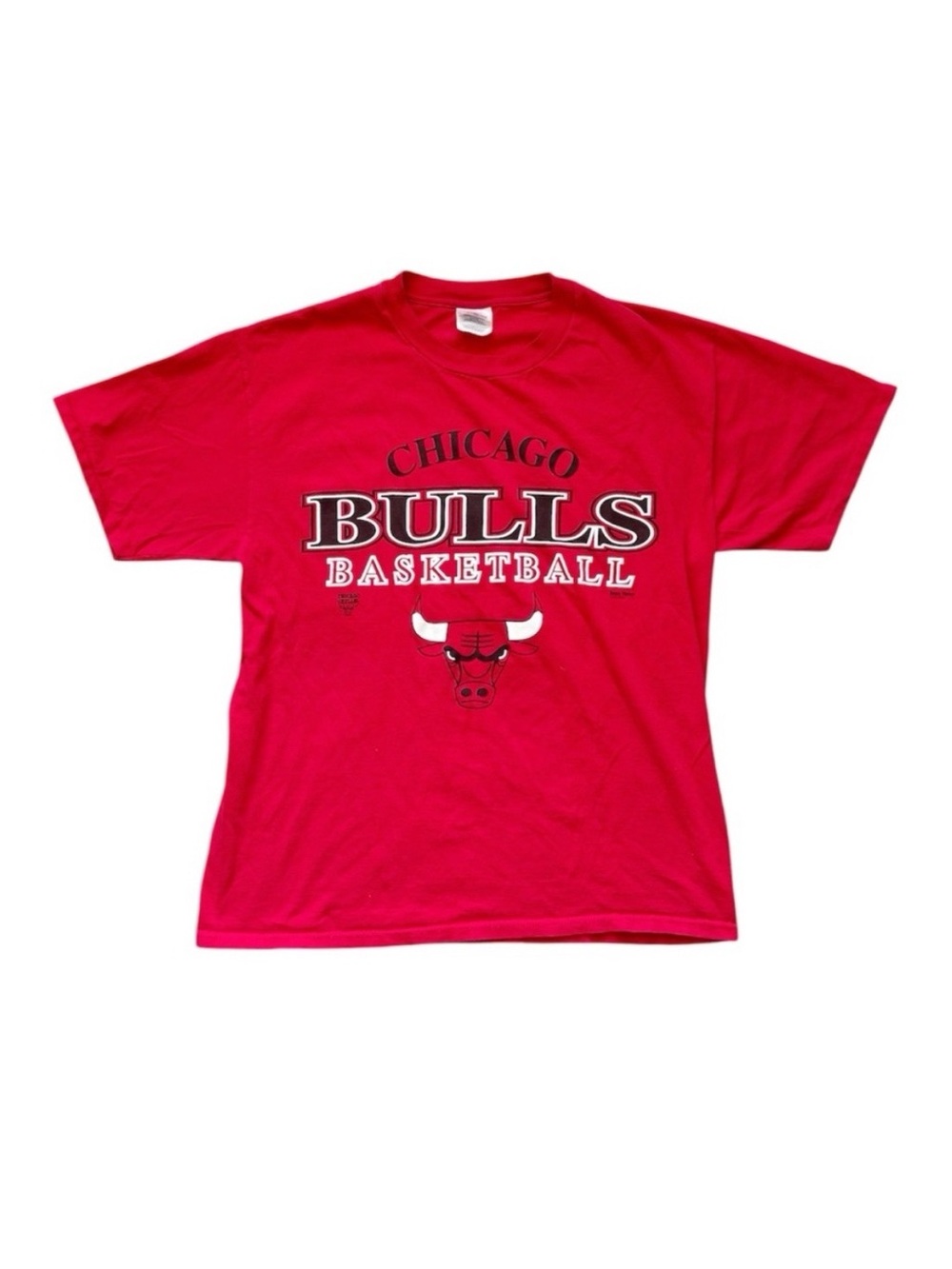 Vintage 90s Chicago Bulls Tee Single Stitch L